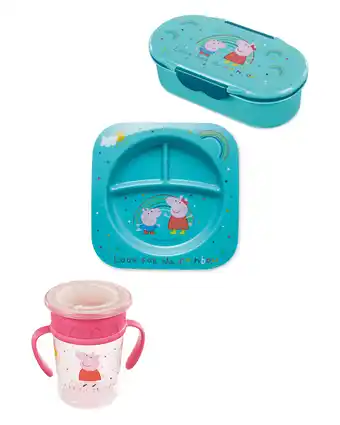 Aldi Peppa Pig Tableware offer