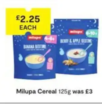 SuperValu Milupa Cereal 125g offer