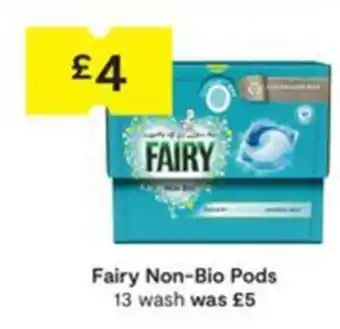 SuperValu Fairy Non-Bio Pods 13 wash offer