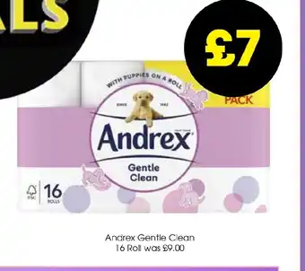 Centra Andrex Gentle Clean 16 Roll offer