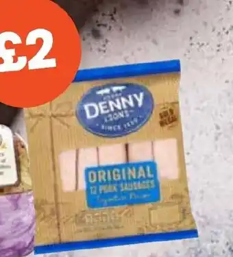 Centra Denny 12 Pork Sausages 454g offer