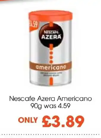 Centra Nescafe Azera Americano 90g offer