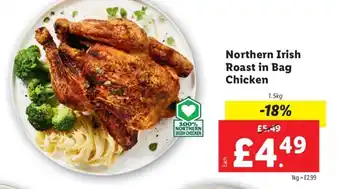 Lidl Northern Irish Roast in Bag Chicken offer