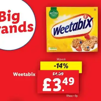 Lidl Weetabix offer