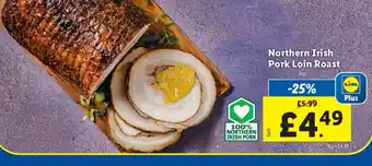 Lidl Northern Irish Pork Loin Roast offer