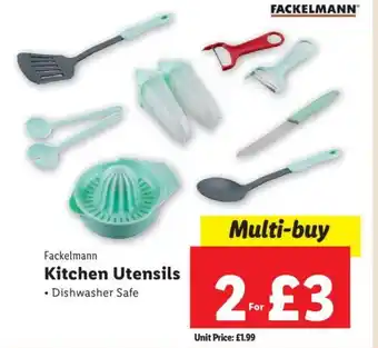 Lidl Kitchen Utensils offer