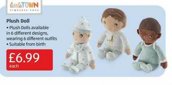 Aldi Plush Doll offer