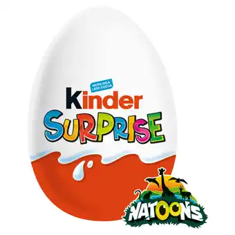 Asda Kinder Surprise Natoons Egg offer