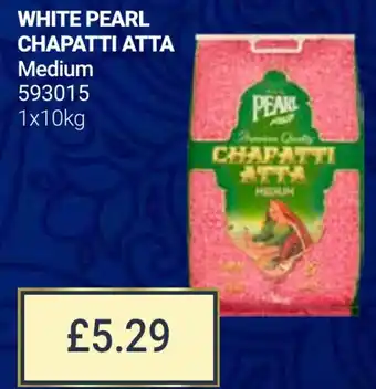 Bestway WHITE PEARL CHAPATTI ATTA Medium offer