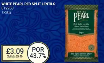 Bestway WHITE PEARL RED SPLIT LENTILS offer