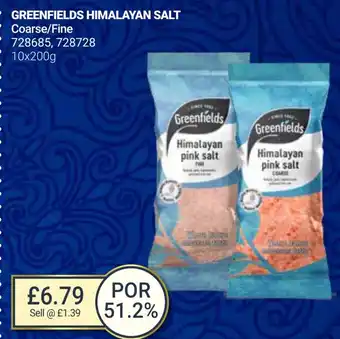 Bestway GREENFIELDS HIMALAYAN SALT Coarse/Fine offer