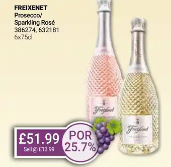 Bestway FREIXENET Prosecco/ Sparkling Rosé offer