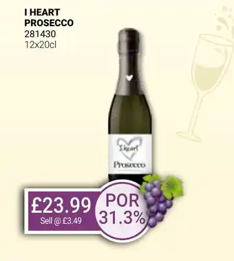 Bestway I HEART PROSECCO offer