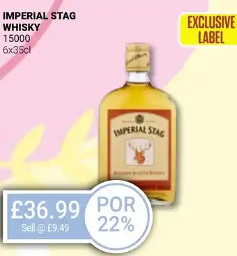 Bestway IMPERIAL STAG WHISKY offer