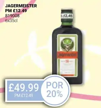 Bestway JAGERMEISTER offer