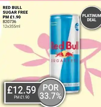 Bestway RED BULL SUGAR FREE offer