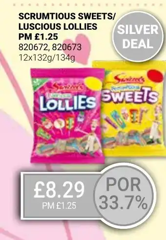 Bestway SCRUMTIOUS SWEETS/ LUSCIOUS LOLLIES offer