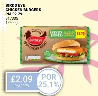 Bestway BIRDS EYE CHICKEN BURGERS offer