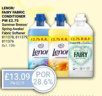 Bestway LENOR/ FAIRY FABRIC CONDITIONER offer