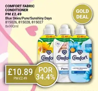 COMFORT FABRIC CONDITIONER