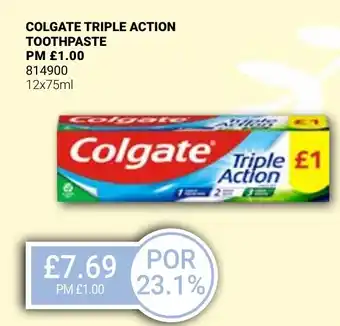 Bestway COLGATE TRIPLE ACTION TOOTHPASTE offer