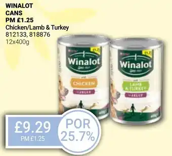 Bestway WINALOT CANS offer