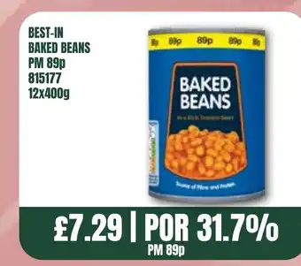 Bestway BEST-IN BAKED BEANS offer