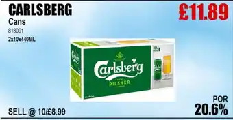 Bestway CARLSBERG Cans offer