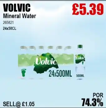Bestway VOLVIC Mineral Water offer
