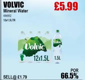 Bestway VOLVIC Mineral Water offer
