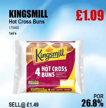 Bestway KINGSMILL Hot Cross Buns offer
