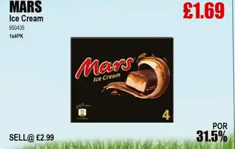 Bestway MARS Ice Cream offer