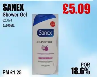 Bestway SANEX Shower Gel offer