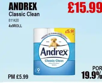 Bestway ANDREX Classic Clean offer
