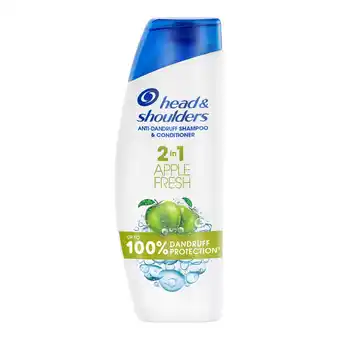 Sainsbury's Head & Shoulders Apple Fresh 2in1 Anti Dandruff Shampoo 330ml offer