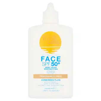 Sainsbury's Bondi Sands Daily Moisturising Face SPF 50+ Sunscreen Fluid 50ml offer