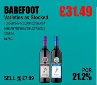 Bestway BAREFOOT offer