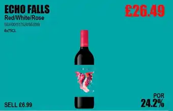 Bestway ECHO FALLS Red/White/Rose offer