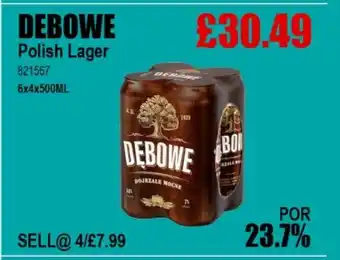 Bestway DEBOWE Polish Lager offer