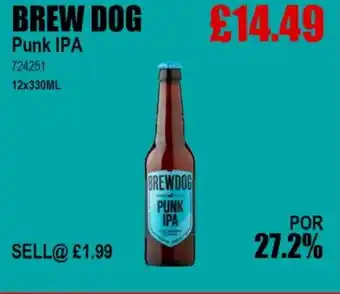 Bestway BREW DOG Punk IPA offer
