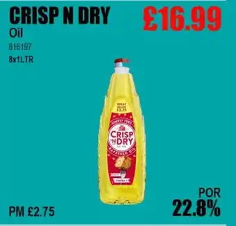 Bestway CRISP N DRY Oil offer