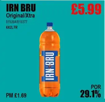 Bestway IRN BRU Original/Xtra offer