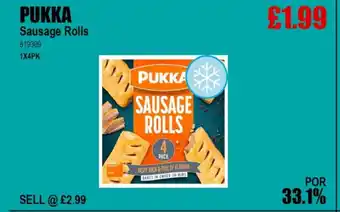 Bestway PUKKA Sausage Rolls offer