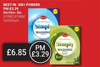 Bestway BEST-IN 3IN1 POWDER offer