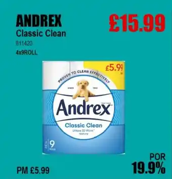 Bestway ANDREX Classic Clean offer