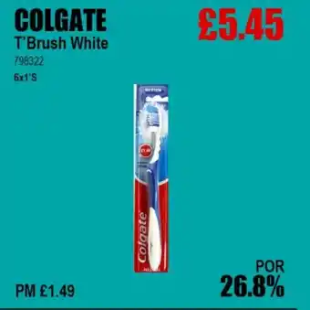 Bestway COLGATE T'Brush White offer