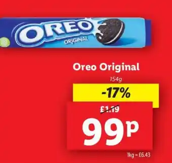 Lidl Oreo Original offer