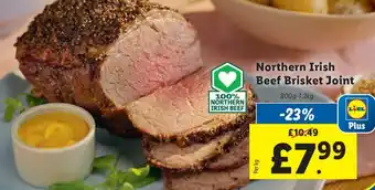Lidl Northern Irish Beef Brisket Joint offer