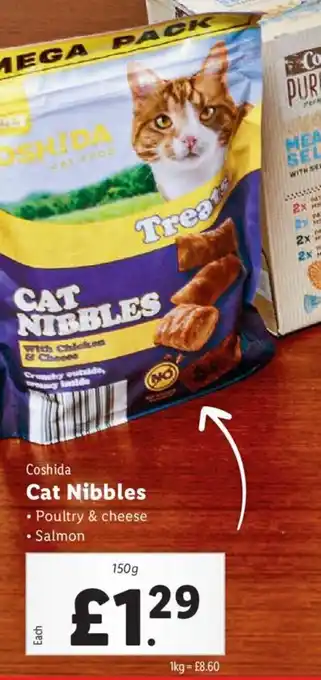 Lidl Coshida Cat Nibbles offer