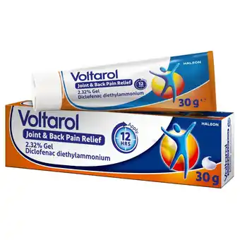 Morrisons Voltarol Joint & Back Pain Relief Gel with Diclofenac 2.32% offer